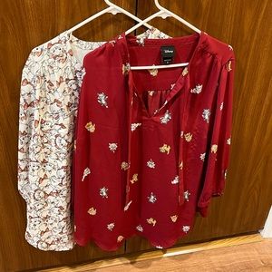 Torrid Aristocat blouses, size 2